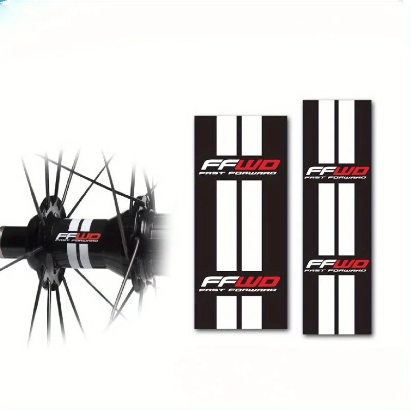

FFWD flower drum sticker, bicycle road bike wheel set flower drum sticker, bicycle sticker fast forward flower drum