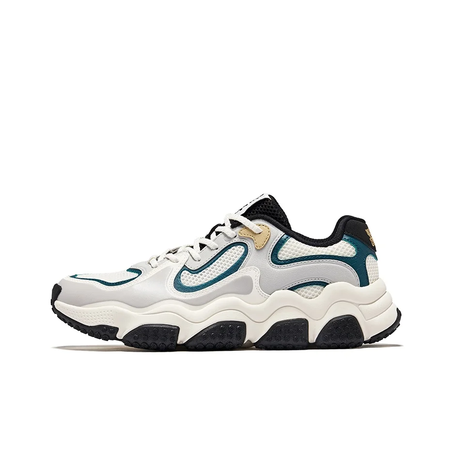 Erke Abrasion Resistant Breathable Low top Casual Shoes Men's Mist Gray 51125102358-005