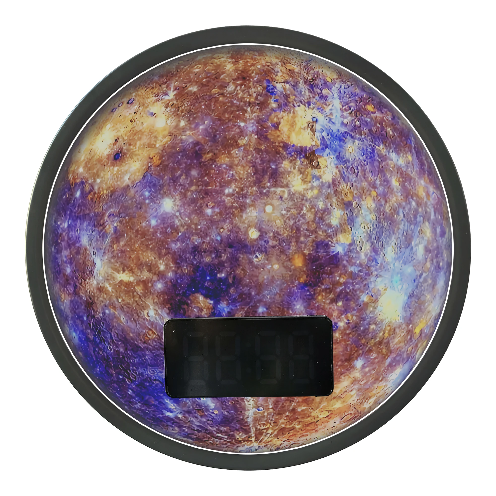 Mercury Space Planet LED Night - огляд і ціна Lighting Home Decor Wall Clocks