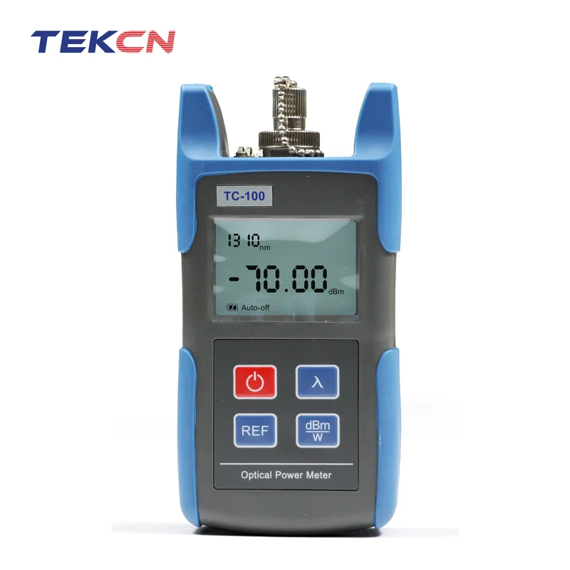 

TC-100 Optical Power Meter Handheld Optical Light Source Dry Battery Fiber Optical Cable Tester