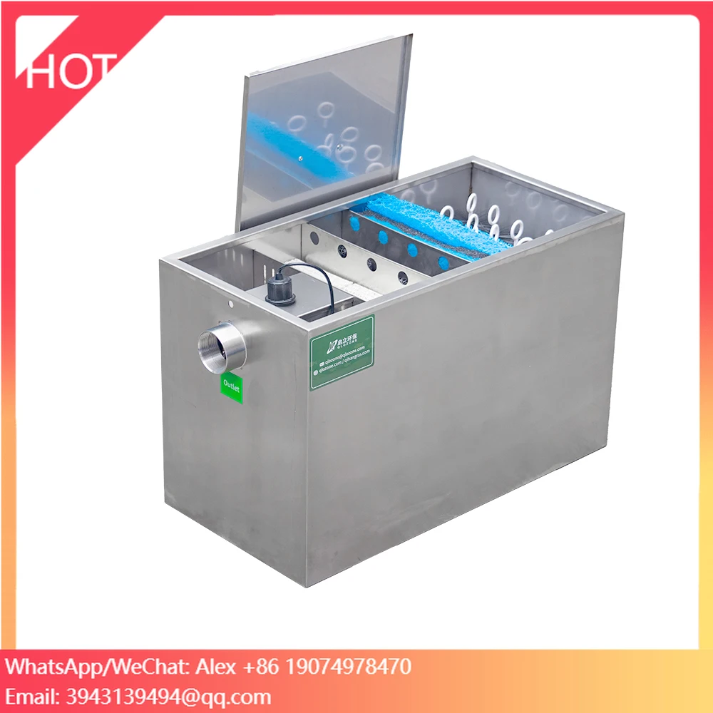 

QihangRAS 5000L/H Stainless Steel Filter Cotton Brush Fish Pond Filter System Home Use Outdoor Koi Pond Aquarium Water Filter