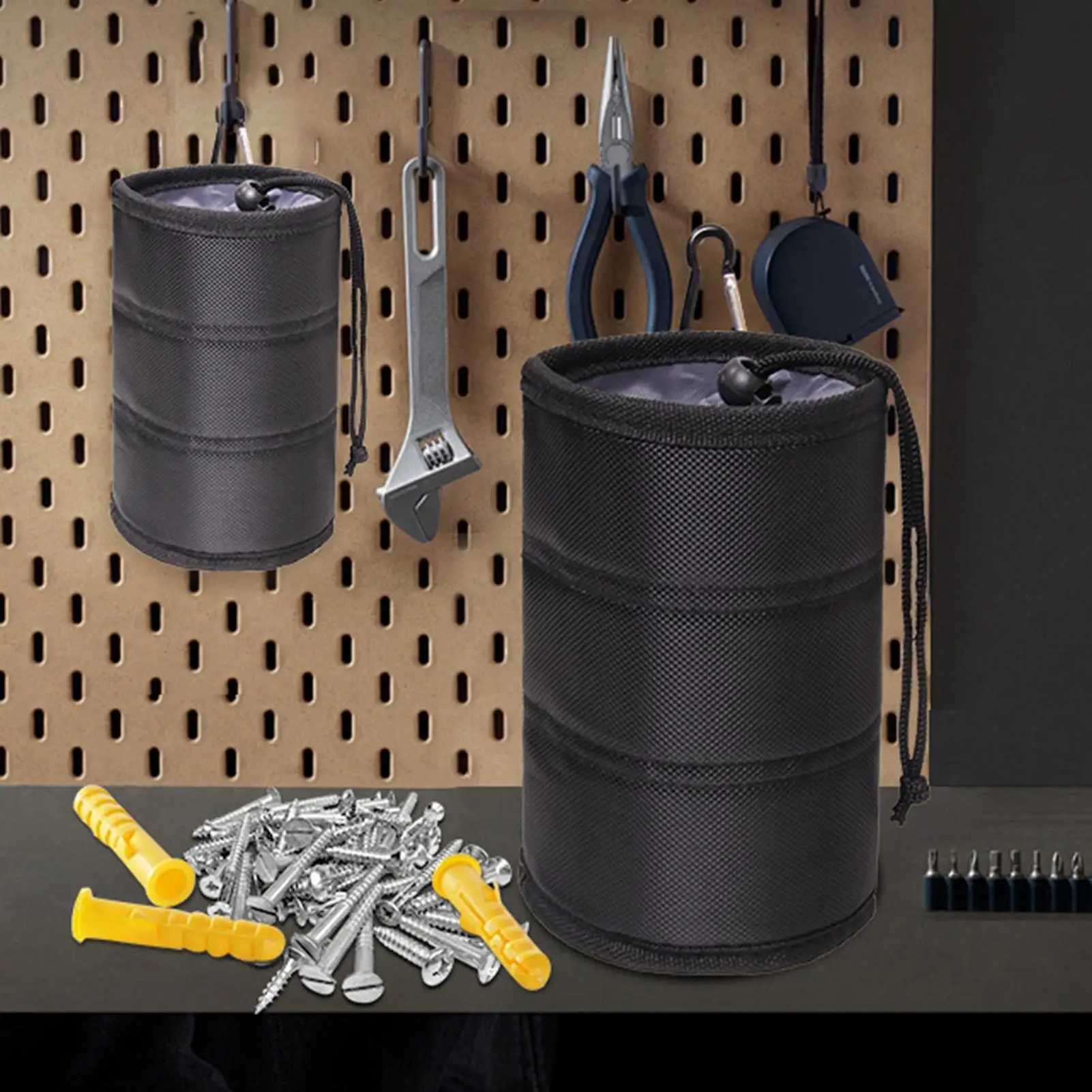 

Сумка для инструментов на пояс, портативный органайзер для гвоздей, сумка для рабочих инструментов на пояс для плотников, электриков, сантехников, для домашнего ремонта