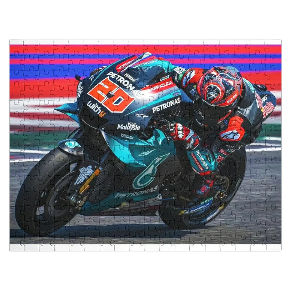 

Fabio Quartararo Jigsaw Puzzle Customizable Child Gift Puzzle With Personalized Photo