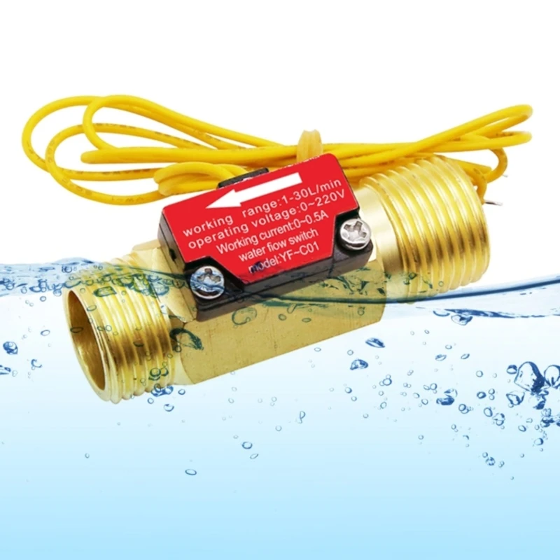 High Performances DN20 Water Switchs Brass Water Switchs 1.5-50L/min