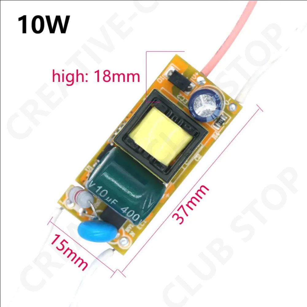 Driver LED 50W 40W 30W 20W 10W 24-36V alimentatore trasformatore di luce di controllo a corrente costante scheda nuda per lampada a diodi a LED