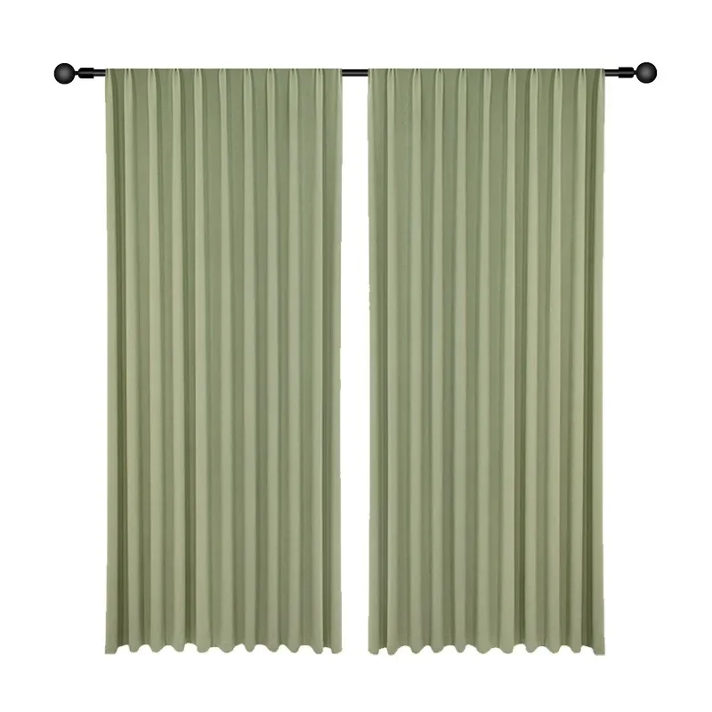 Curtain cloth, non-coated non-pan bedroom insulation curtains