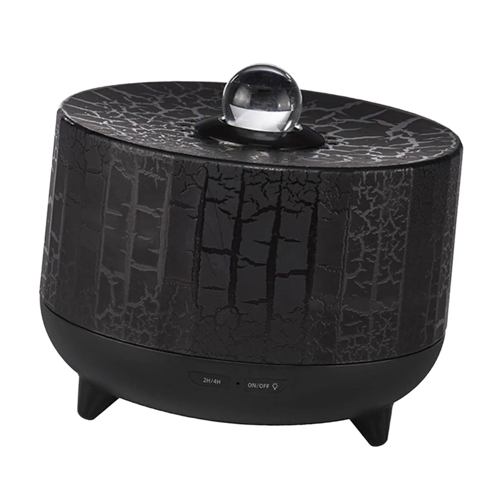

Flame Ball Effect Humidifier Essential Oil Diffuser US 110V Plug Multifunctional with Atmosphere Light for Home Office Sturdy