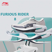 LI-NING Men Running Shoes FURIOUS RIDER 8 Lightweight Stable Professional  Atheletic Sports Sneakers ARZU007