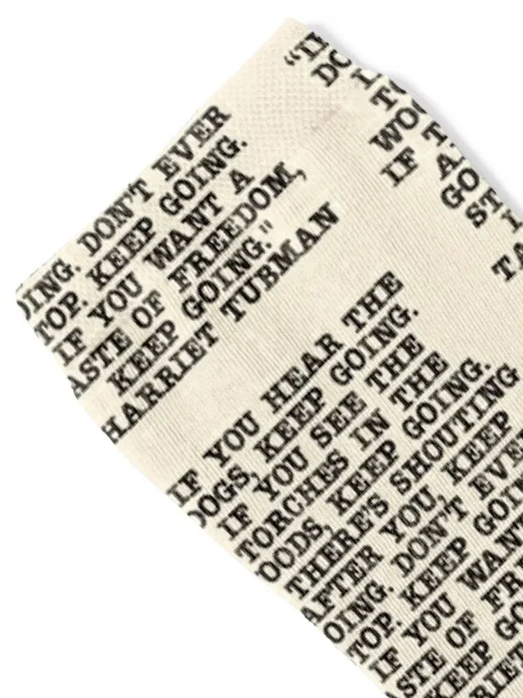 Harriet Tubman keeps going Socks ankle professional running Toe sports Christmas Socks Female Men's