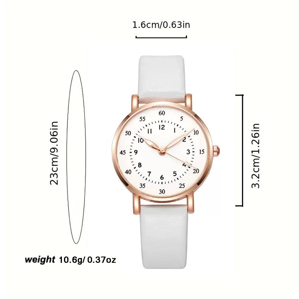 6pc ladies' watch set elegant and fashionable watch+trendy butterfly accessories