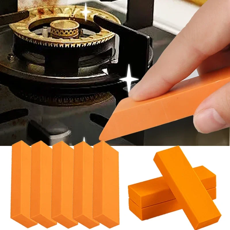 Rubber Eraser Cleaning Eraser Glass Rust Remover Easy Limescale Rubber Brush Pot Scale Rust Brush Home Kitchen Cleaning Tools