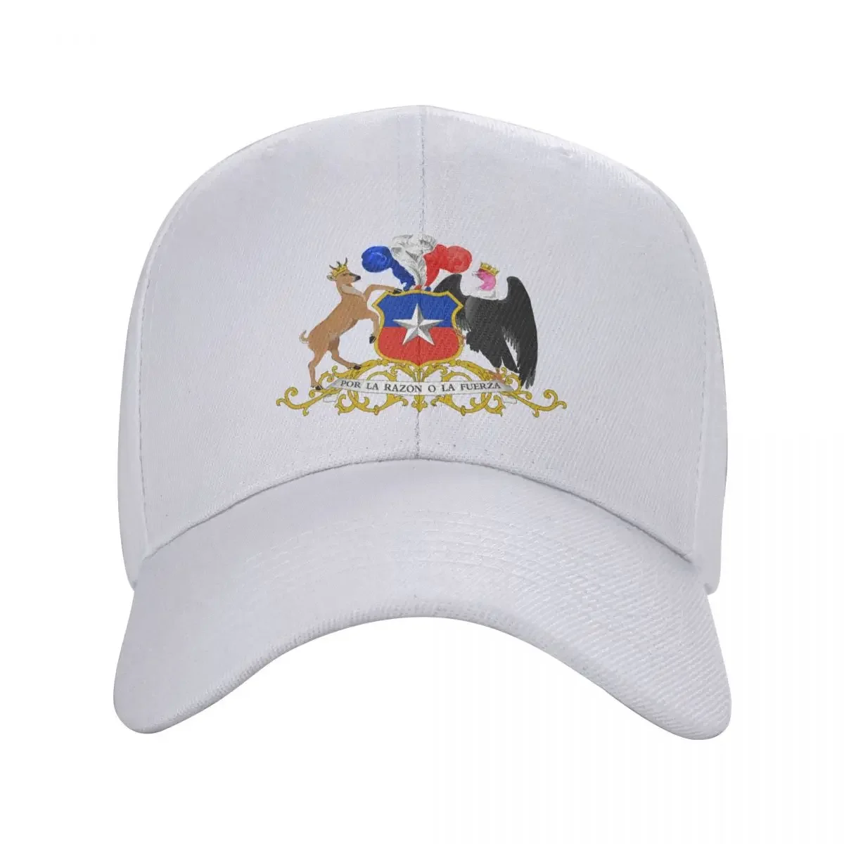 Cool Coat Of Arms Of Chile Trucker Hat Men Women Custom Adjustable Unisex Baseball Cap Summer