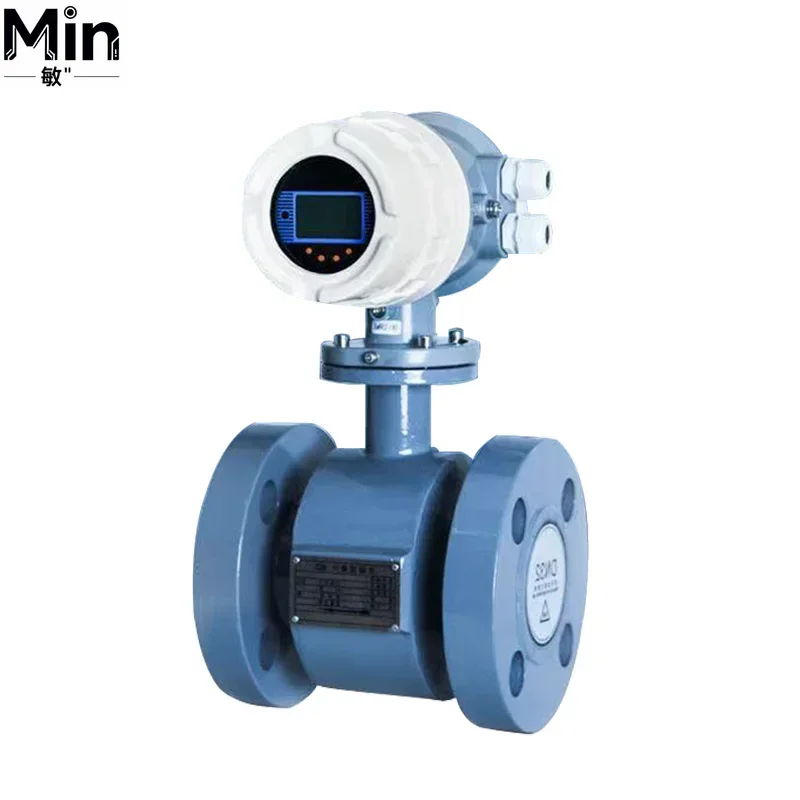 OEM Customized Flange Clamp Electromagnetic Flow Meter Water Medium Flow Meter for Various Conductive Liquids