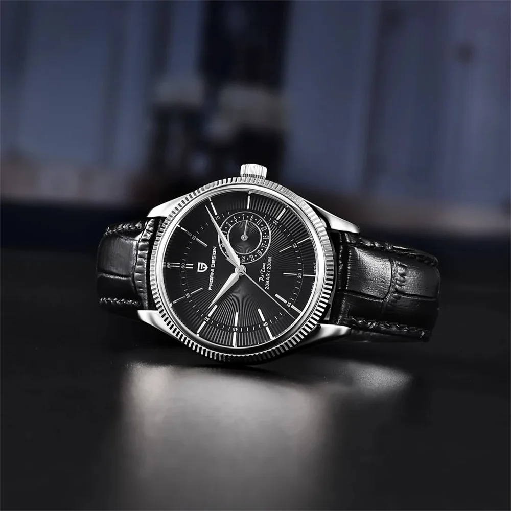 PAGANI DESIGN Männer Quarz Armbanduhren Luxus Saphirglas Taucher Uhr Männer 200m Wasserdicht Datum Uhr Business Uhr Für Männer