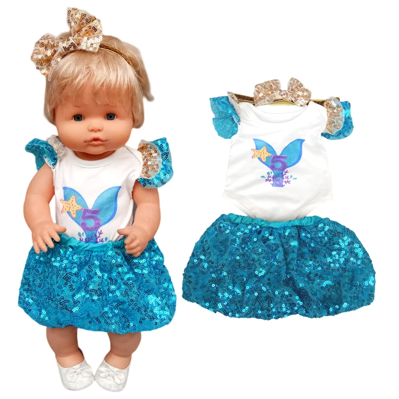 40cm Bebe Doll Clothes for 16-inch Nenuco Winter Plush Suit Ropa Y Su Hermanita Doll Rompers Accessories