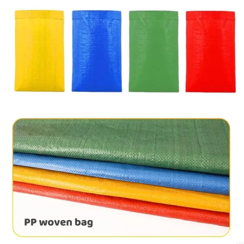 L43A Pack of 8 Safe Durable Potato Sacks Designed for Children Group Activities