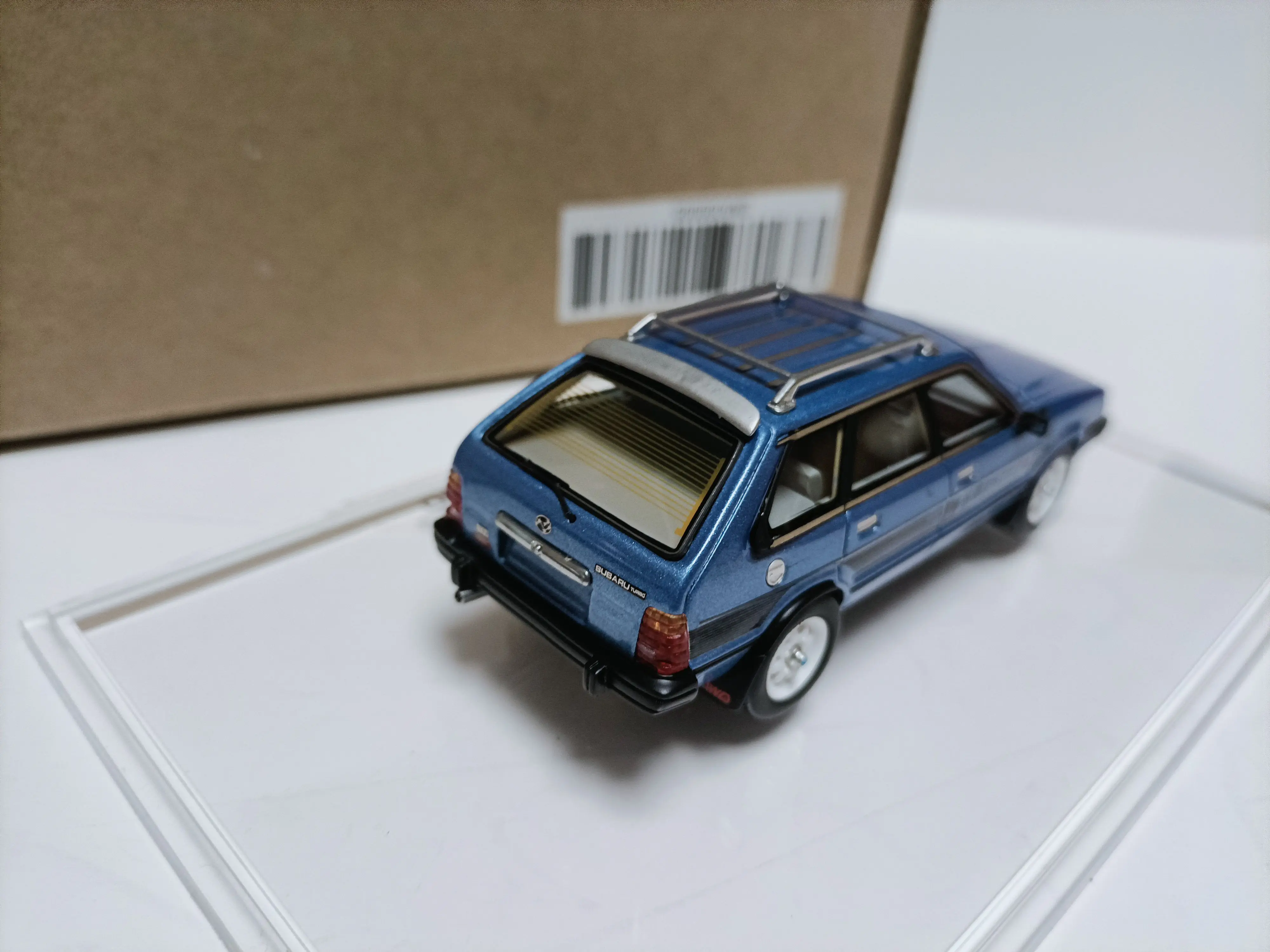 DNA 1 43 Subaru Off-road Wagon Model Subaru Leone 1800 Turbo Metallic Blue
