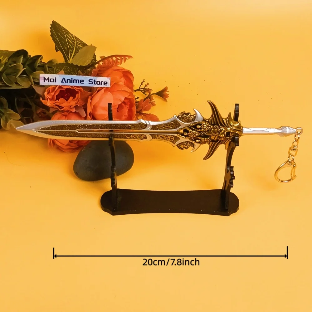 7.8 بوصة إله الحرب كاتانا كراتوس اليابانية كاتانا أوليمبوس السيف الأصلي صابر الحجم الحقيقي النينجا سكين أنيمي بليد لعبة غير حادة هدية