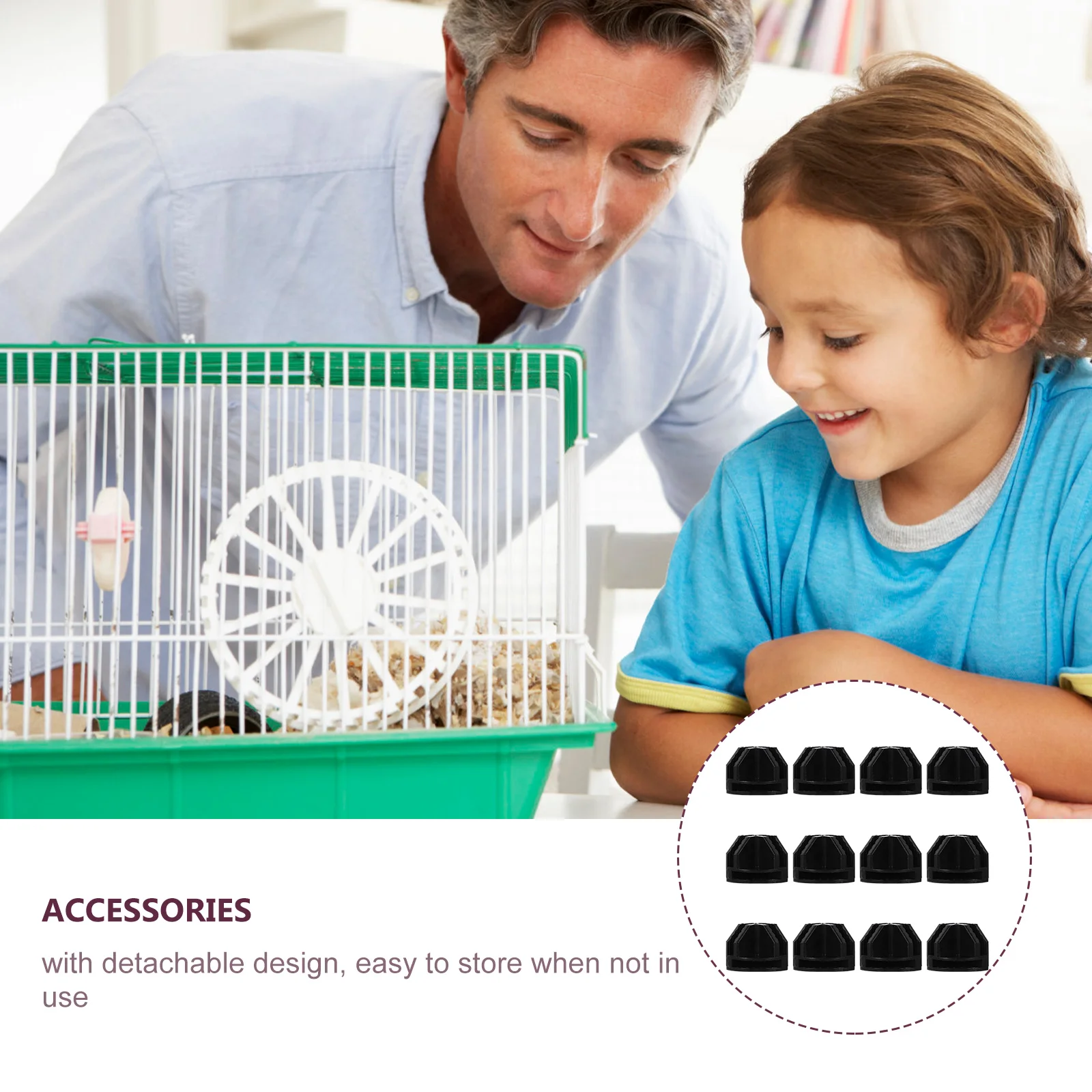 

12Pcs Simple Closet Connectors DIY Accessory Easy Install Remove Storage Shelving Connectors Cabinet Clips Closet Connector