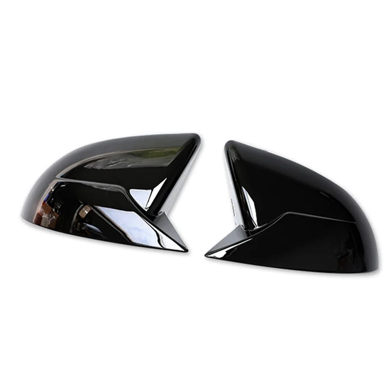 For MG 4 MG4 EV Mulan 2023 Car Side Rear View Mirror Cover Trim Protector Decoration Accessories,Black