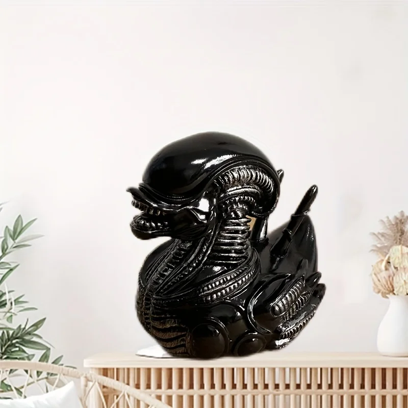 Alien Duck Resin Statues 6