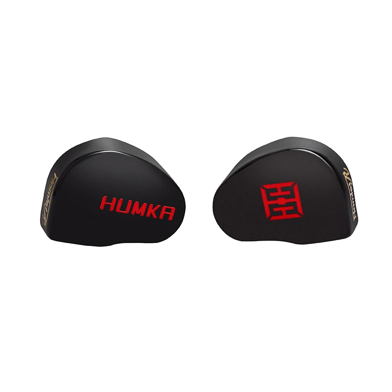 HUMKA Hamlet R 10 مللي متر ديناميكي الجرافين BA + DD الهجين Hifi الموسيقى Minitor DJ Studio 0.78 مللي متر 2 دبوس سماعات ثلاثية الأبعاد سماعات أذن
