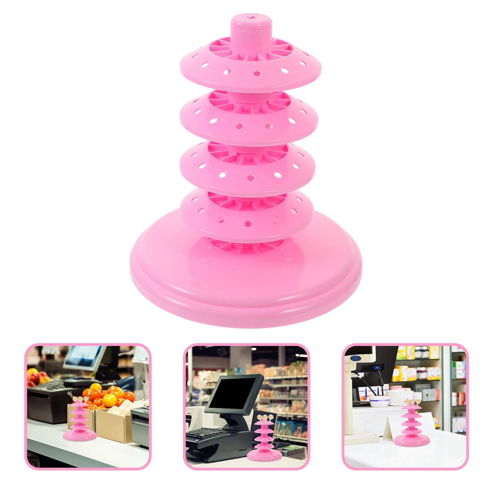 Cake Pop Houder Candy Sucker Plank Lollipop Display Stand Show Rack Multifunctionele Cupcake Blauw Pp Weergavetoevoer