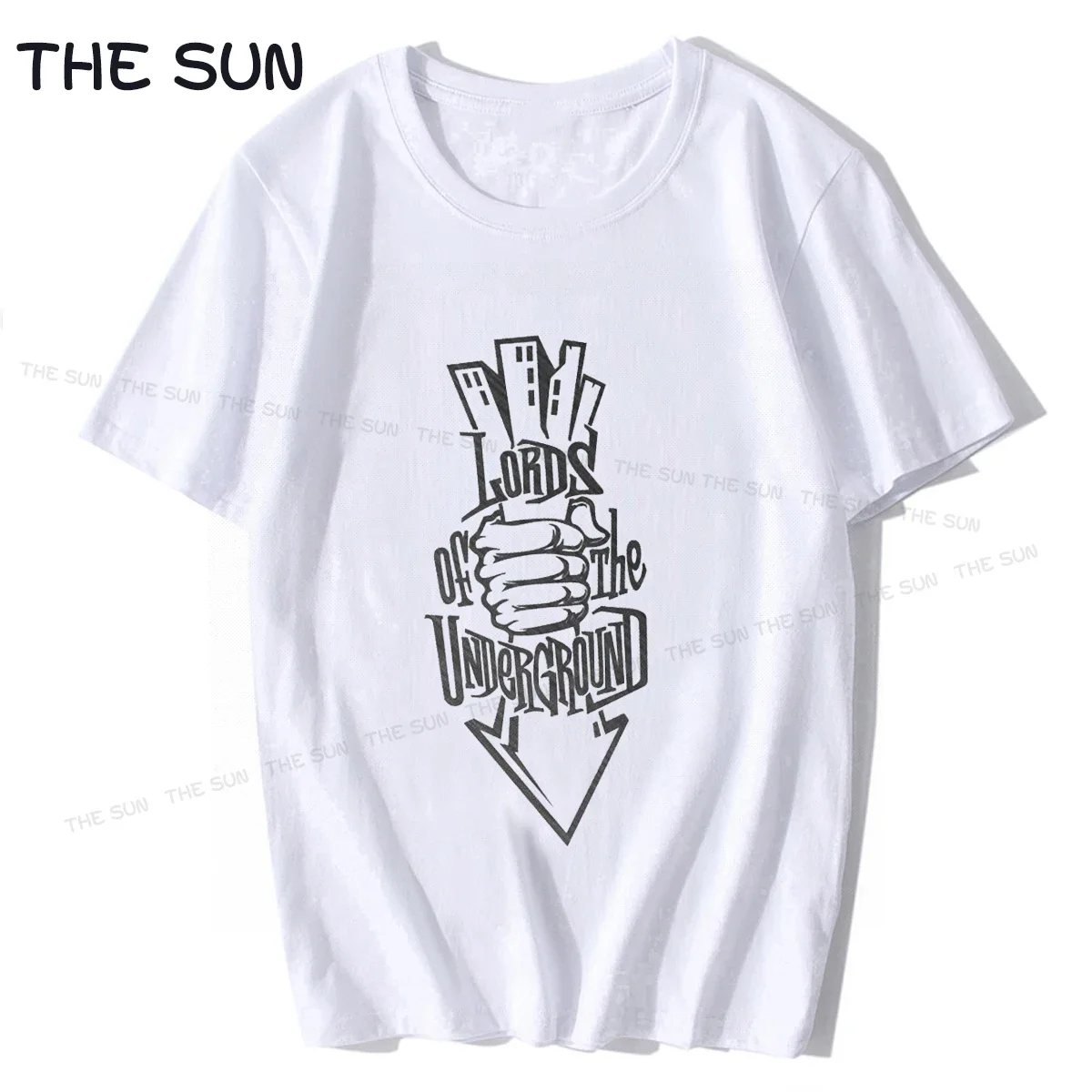 Lord of The Underground Men Clothing  Harajuku  Graphic T Shirts  Vintage T Shirt  cotton