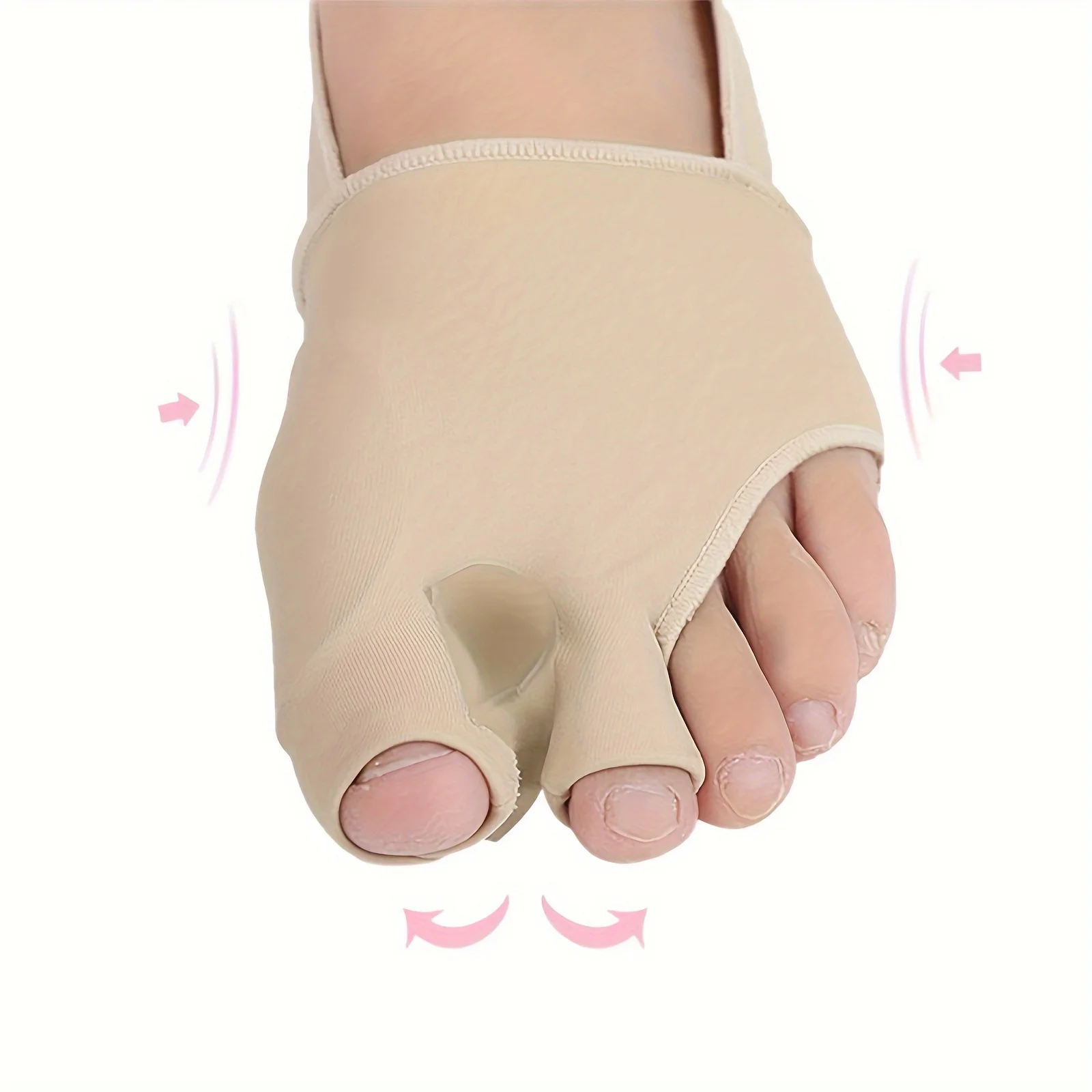 1 para narzędzie do pielęgnacji stóp haluksy duże stabilizator rama separatory siatkowy haluks dla ochraniaczy korektor Hammertoe organizator przekładki