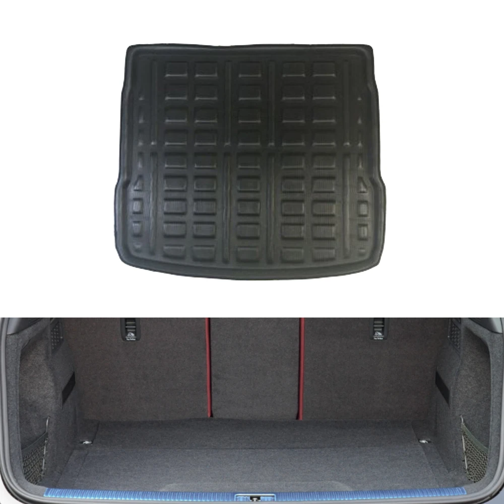 Car Rear Trunk Mat For Audi Q5 SQ5 80A S-Line Sportback 2018~2023 Tray Waterproof Pad Space Boot Carg Liner Cover Accessories