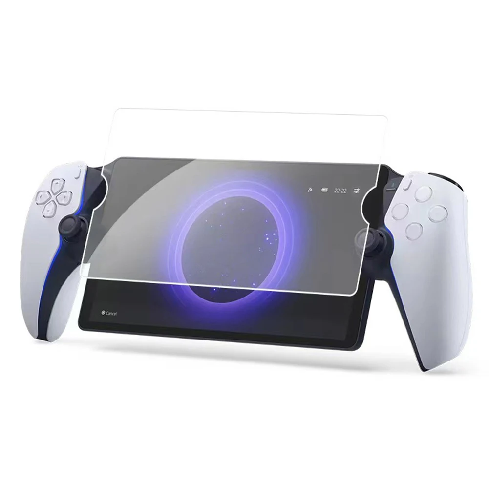 Gehärtete Folie 0,33mm ultra klare gehärtete Glas folie kratz feste Anti-Fingerabdruck-Blase für ps5-Portal für Playstation-Portal