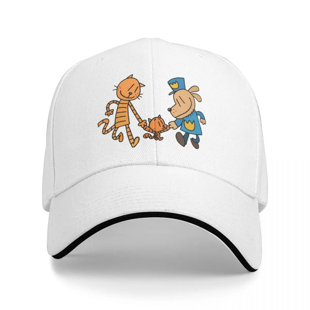 قبعات البيسبول DogMan أنيمي متعة مخصصة الإناث الذكور الرياضة الربيع القبعات