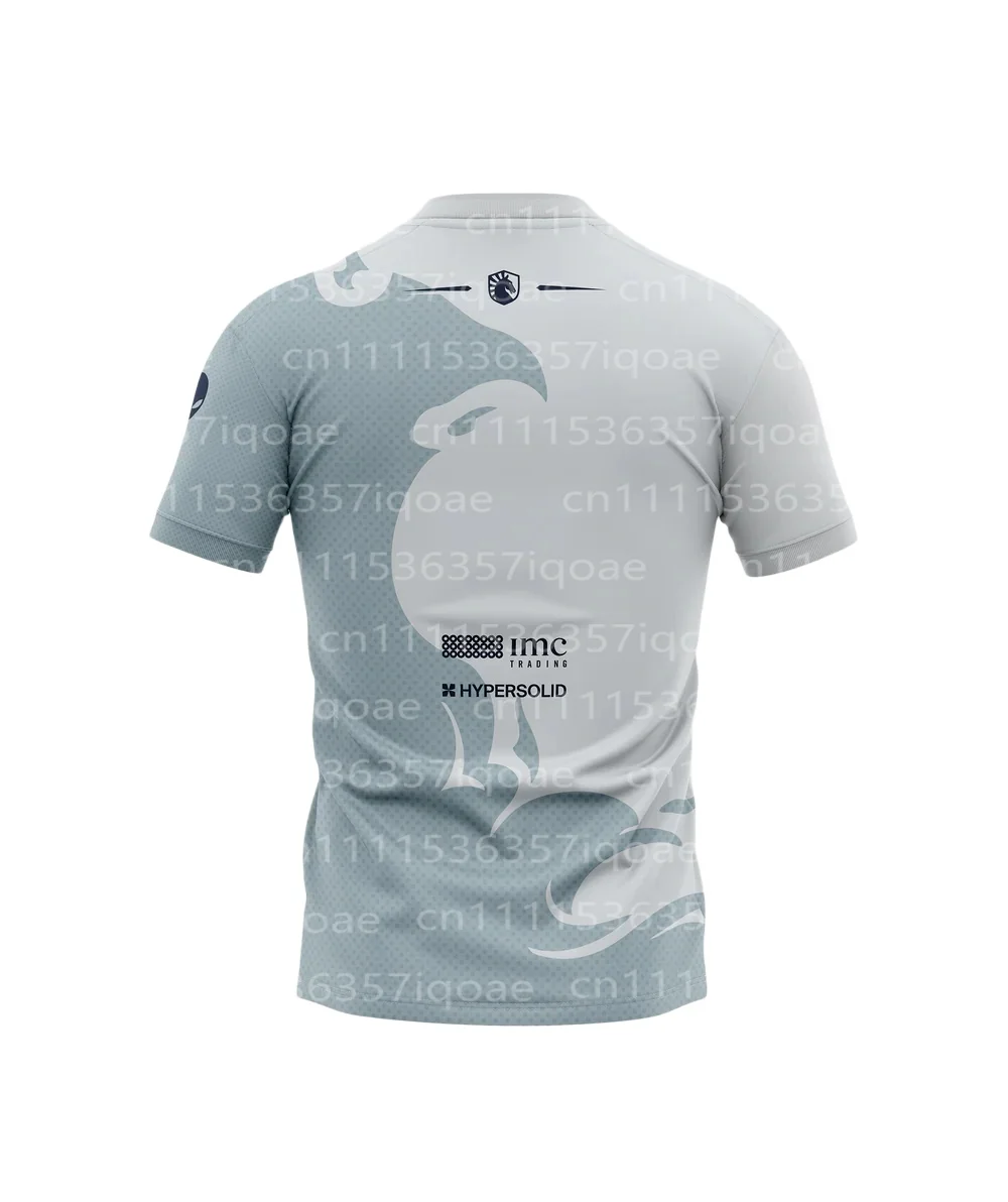 2026 New Esports Club Team Liquid T-Shirt RWF MIDNIGHT JERSEY Relaxing and Breathable Top with Customizable Nickname Clothing