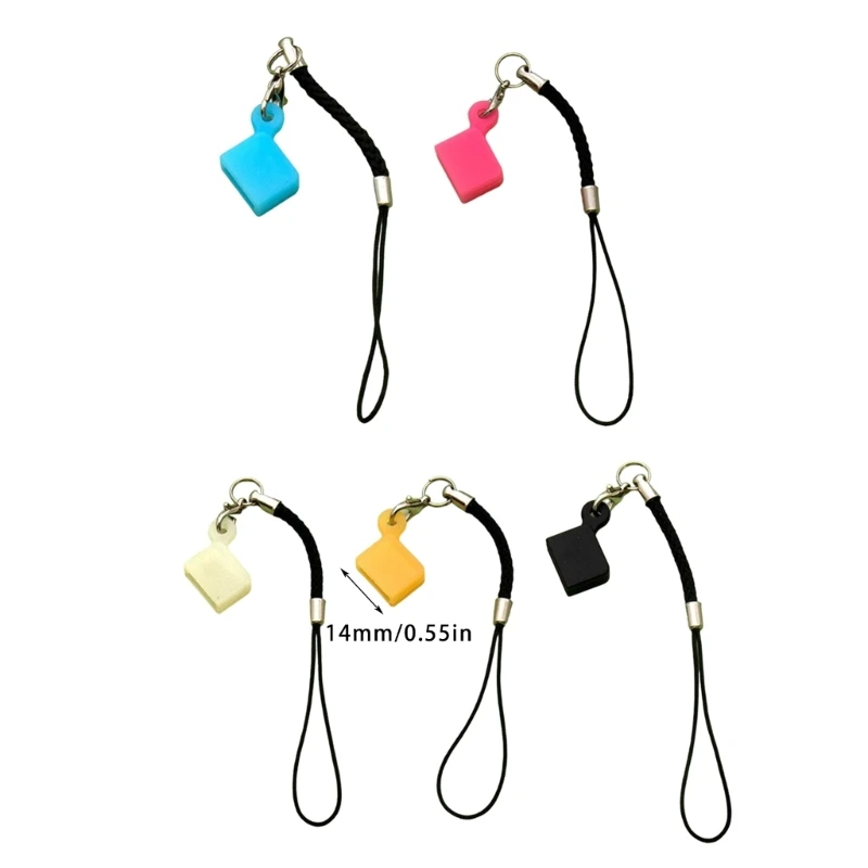 M17B Protective Silicone USB Pouches Secure Attachment with Strap Resilients to Wear