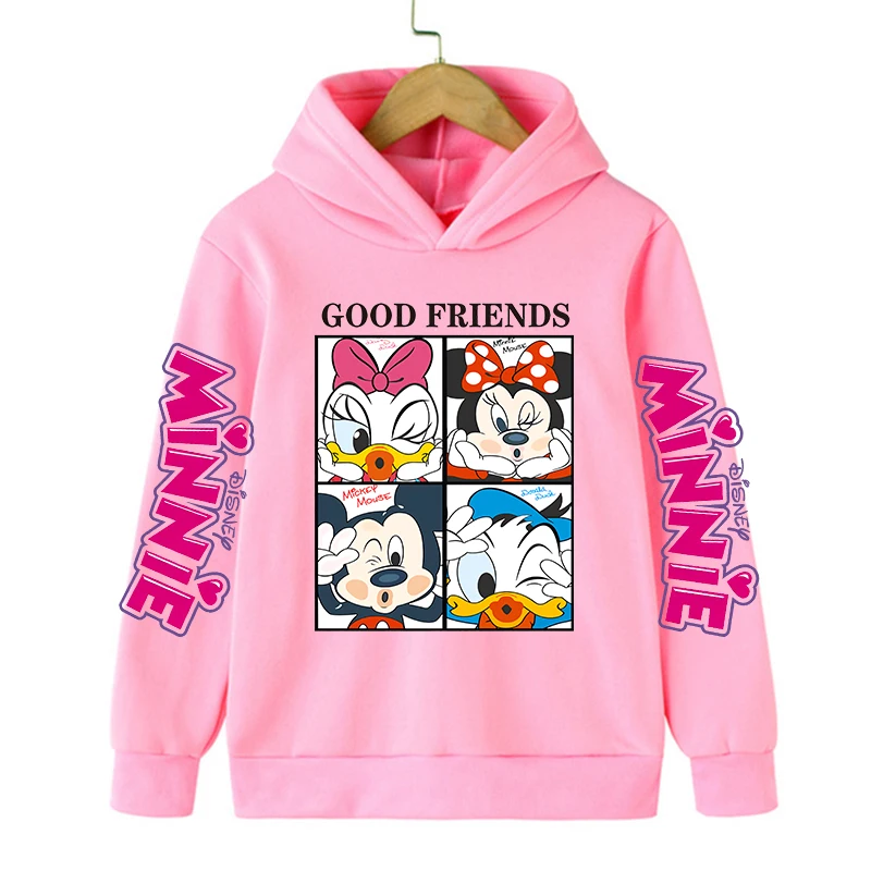 

Hot Sale Hoodies Manga Anime Mickey Minnie Disney Mouse Hoodie Children Clothes Kid Girl Boy Sweatshirt Hoody Baby Top