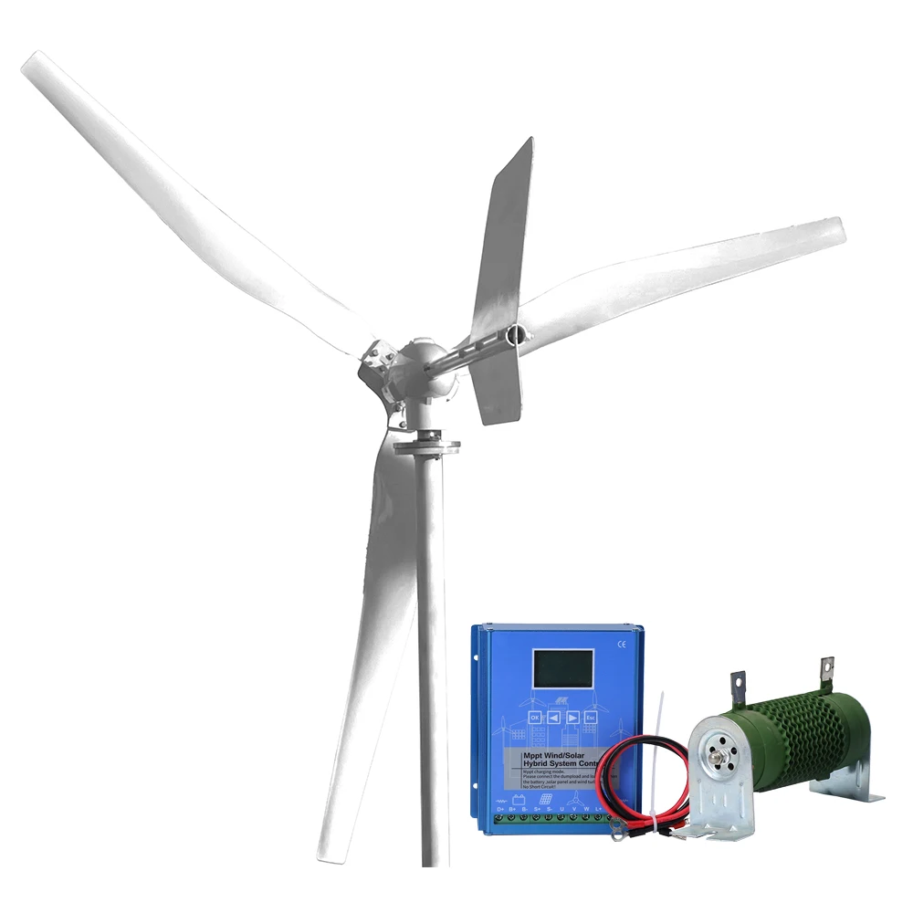 

Wind-Solar Hybrid Power System 12v24v48v 20000W Wind Generator & Solar Panel Combo for Uninterrupted Power Supply