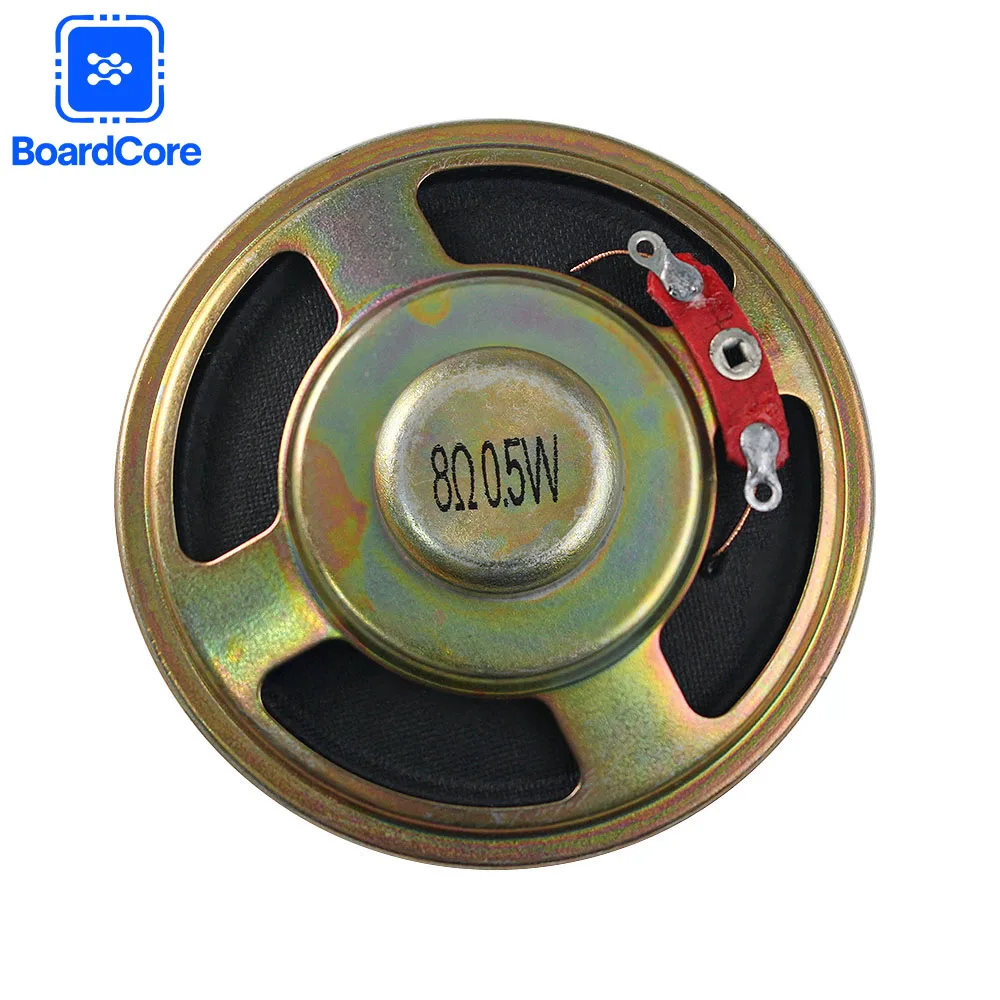 5pcs 57mm Diameter Buzzer Ultra-thin Sound Amplifier 0.5 Watt 8ohm Loud Speaker 57×13MM Horn Speaker for Interphone