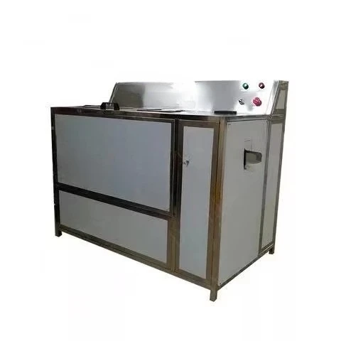 Double head paint bucket cleaning machine