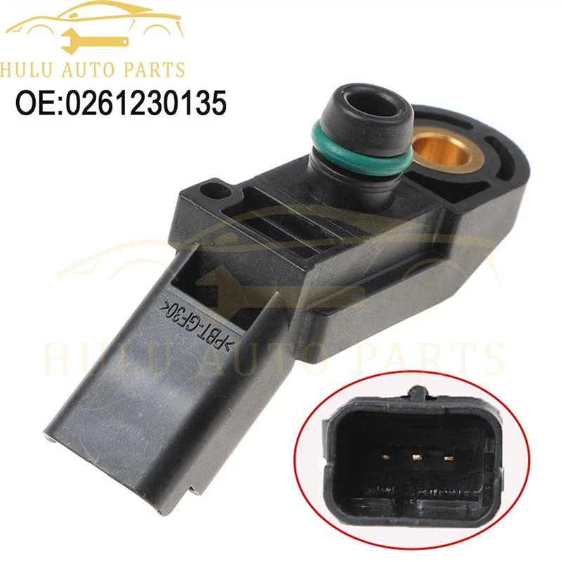 0261230135 Intake Air Manifold Absolute Boost Pressure MAP Sensor Sender 13627540508 For MINI Cooper S R55 R56 R57 2006-2013