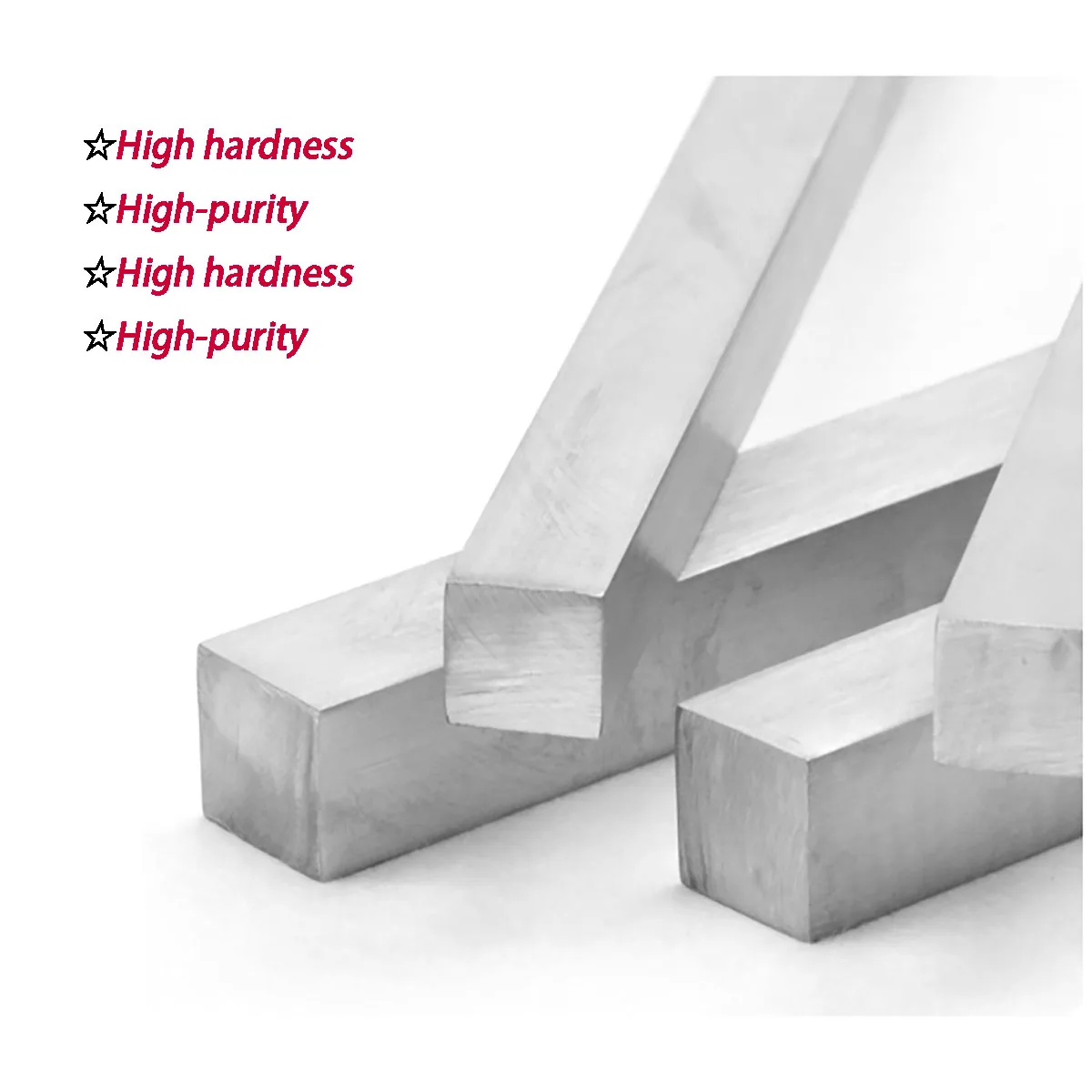 1Pcs Length 500mm 6061 Aluminum Square Bar Rod Diameter 4/5/6/8/10/12/15/18/20/22/25/30/35/45mm Aluminum Square Plate