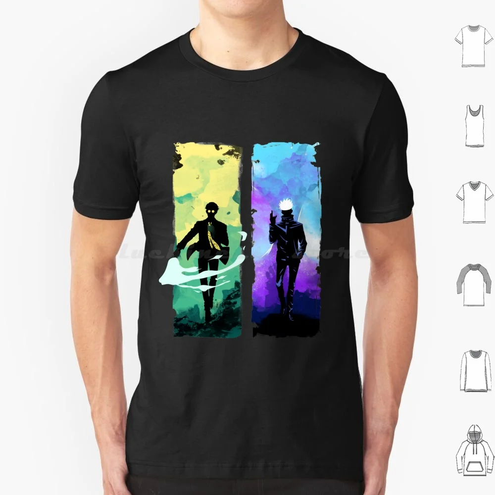 The Sorcerer Professors T Shirt Men Women Kids 6xl Galaxy Hero Heroes White Gojo Satoru Satoru Gojo Nanami Nanami Kento Sukuna