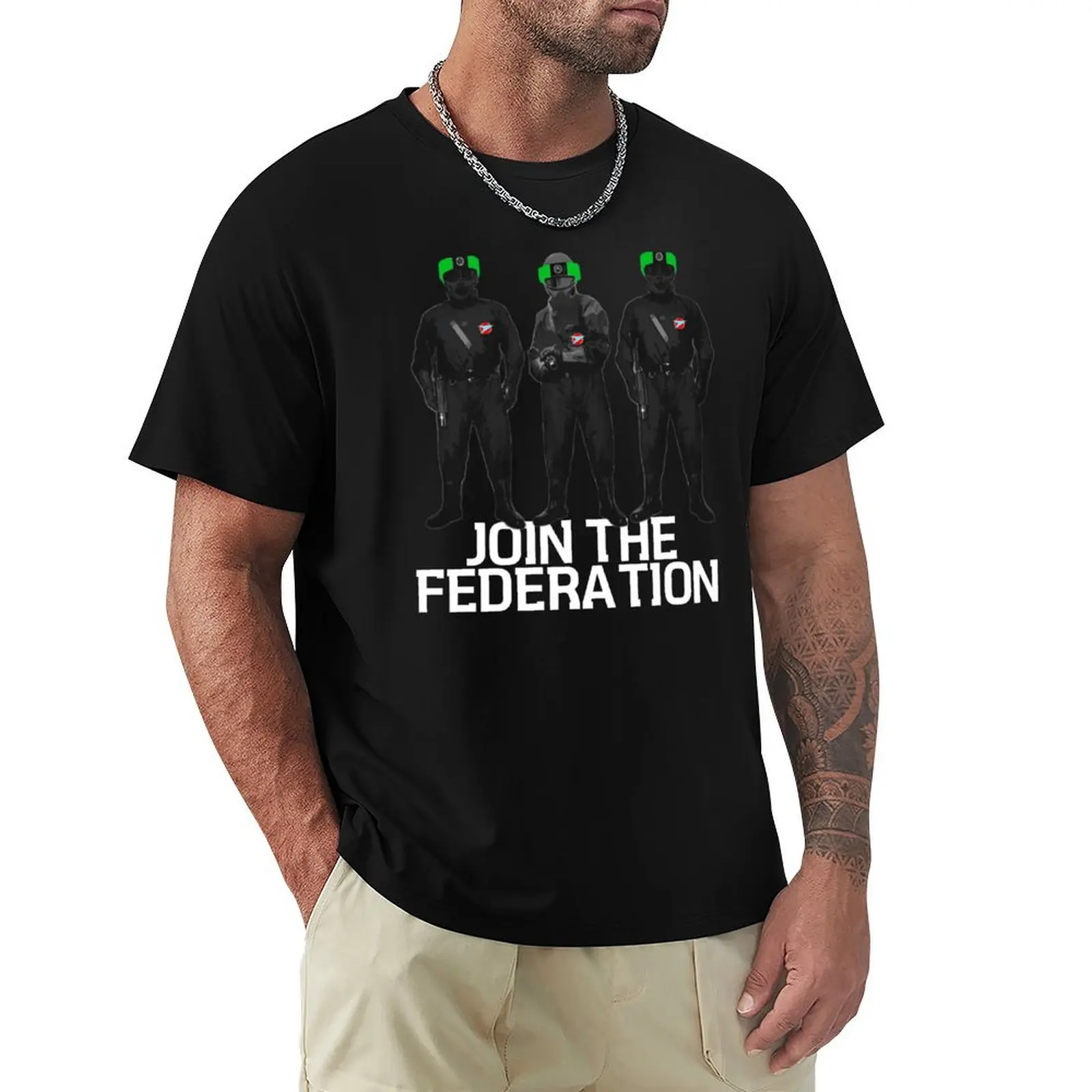 Join the Federation T-Shirt t shirts for man cotton soft T-Shirt