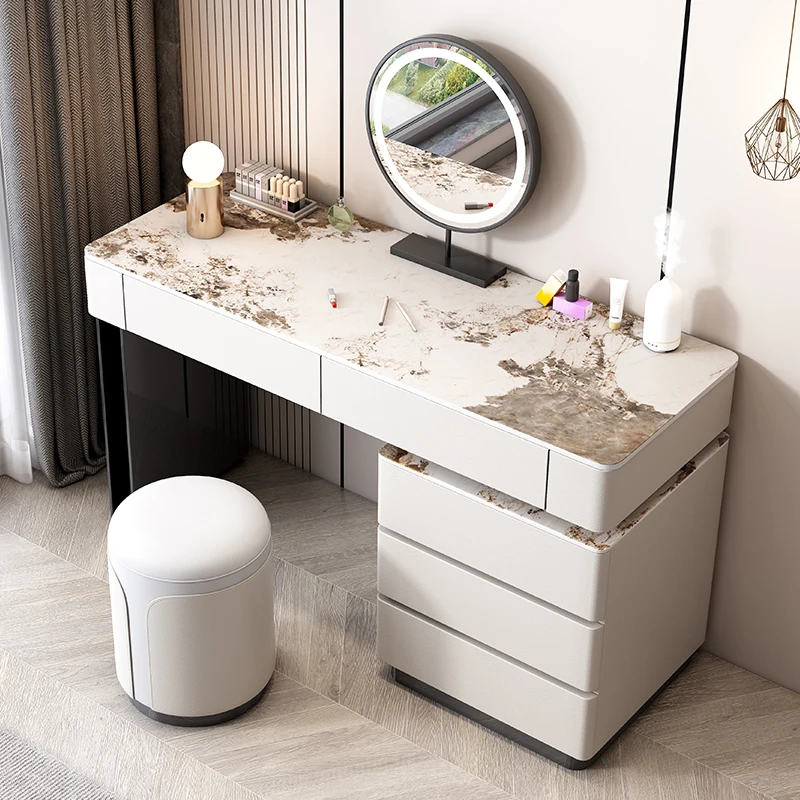 

Nightstand Bedroom Luxury Dresser Storage Vanity Make Up Mirrors Dressers Bedroom Drawer Modern Comoda Pra Quarto Furniture