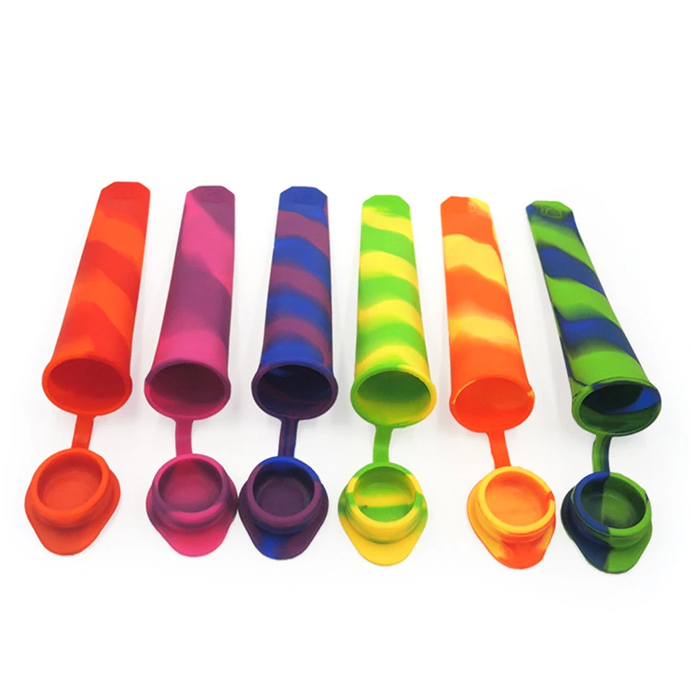 

6 шт. формы для льда, силиконовые, здоровые, экологически чистые, DIY Maker, кухонные, барные инструменты, трубки для мороженого, йогурт, сок, шоколад, летний подарок