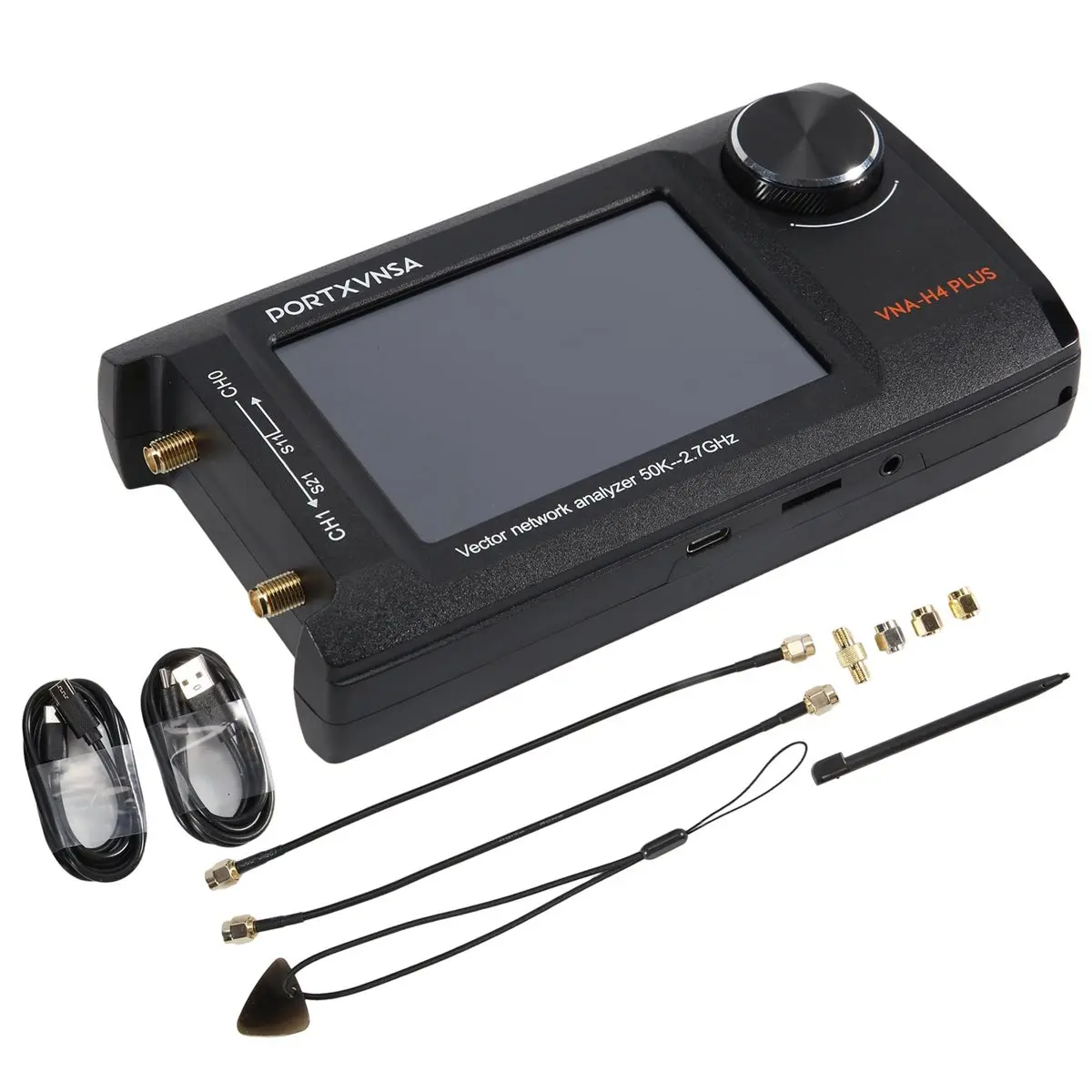 DT85 -H4 Plus Portable Vector Network Antenna Analyzer 4in IPS LCD Display Touch Sreeen 50KHz 2.7GHz Bulid in 5000mAh