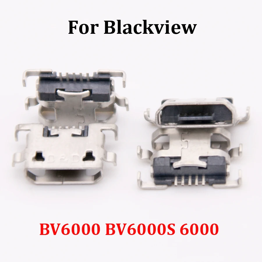 1pcs for Blackview BV6000 BV6000S 6000 Micro usb jack socket USB Charge Charging Connector Plug Jack Dock