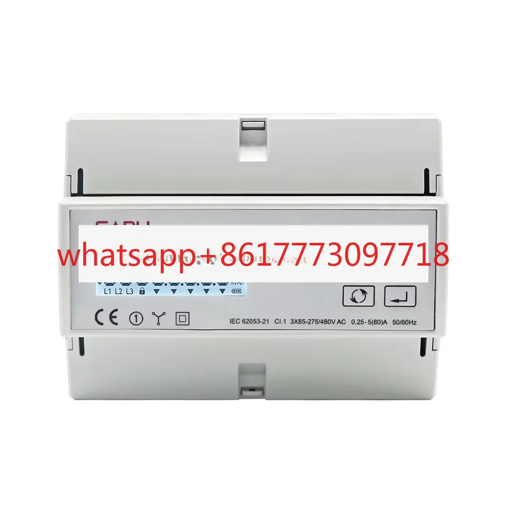 

Three-phase two-way energy meter kWh monitor 3 * 110/190V or 230/400VAC with split transformer EA7361C-BI