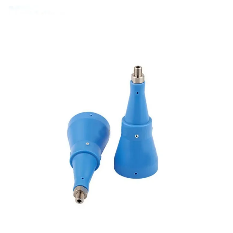Pneumatic Rotary air knife, Rotary Spray Gun Glass Bottle Blow Drying Labeling nozzle