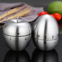 Cooking Tools Kitchen Timer Stainless Steel Egg 60 Minutes Mechanical Alarm Time Clock Counting cute kitchen  egg timer