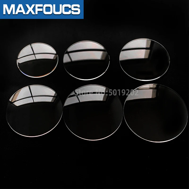 10pcs 20mm-39.5mm Sapphire Crystal 1.2mm Thick Double Dome Watch Glass Replacement Parts 31mm 31.5mm 33mm 35mm 36.5mm 38mm 39mm